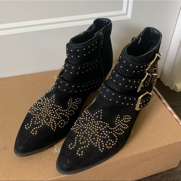 Topshop studded ankle booties - Picture 3 of 4